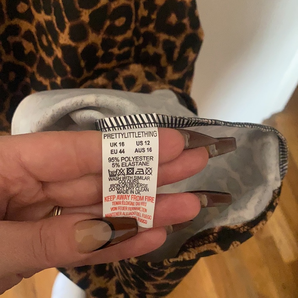 Pretty Little Thing Leopard Print Midi Dress - image 6